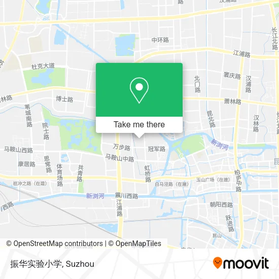 振华实验小学 map