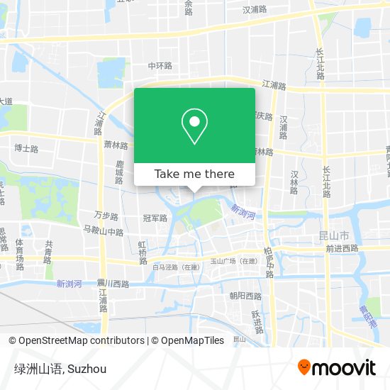 绿洲山语 map