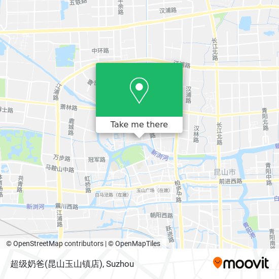超级奶爸(昆山玉山镇店) map