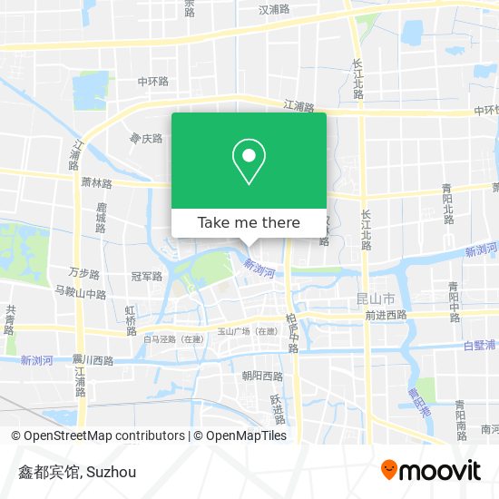 鑫都宾馆 map