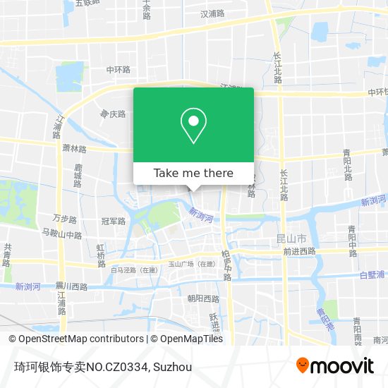 琦珂银饰专卖NO.CZ0334 map