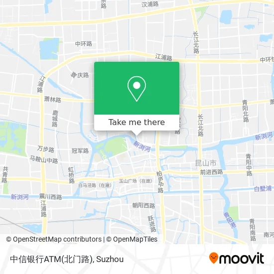 中信银行ATM(北门路) map