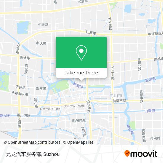 允龙汽车服务部 map