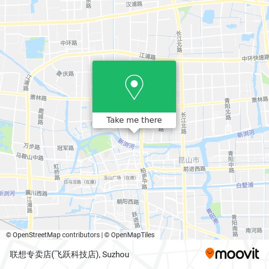 联想专卖店(飞跃科技店) map