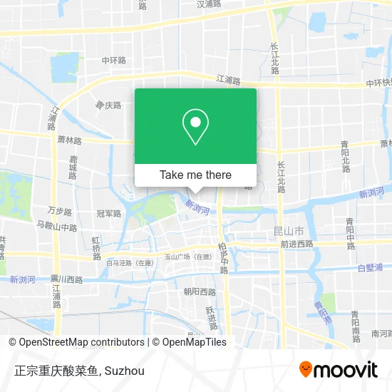 正宗重庆酸菜鱼 map