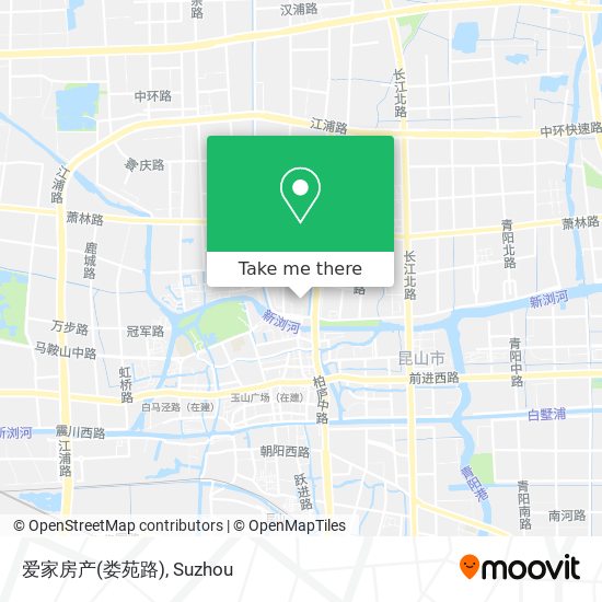 爱家房产(娄苑路) map