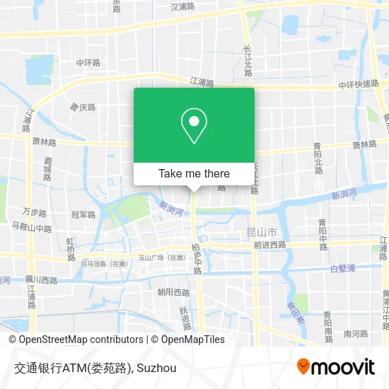 交通银行ATM(娄苑路) map