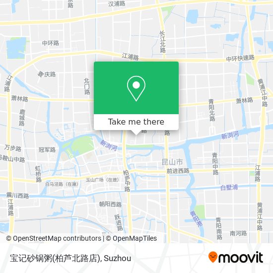 宝记砂锅粥(柏芦北路店) map