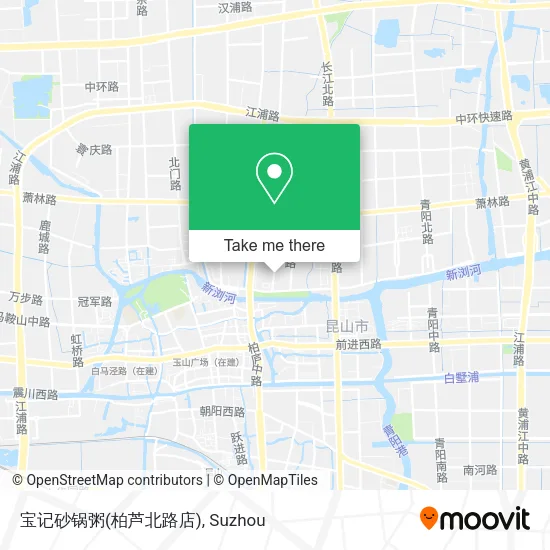 宝记砂锅粥(柏芦北路店) map