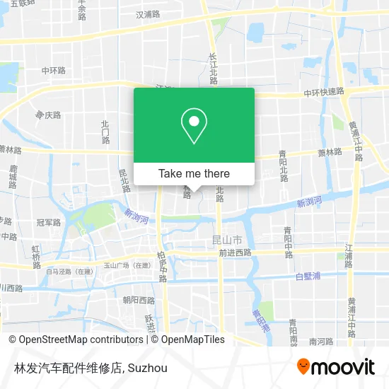 林发汽车配件维修店 map