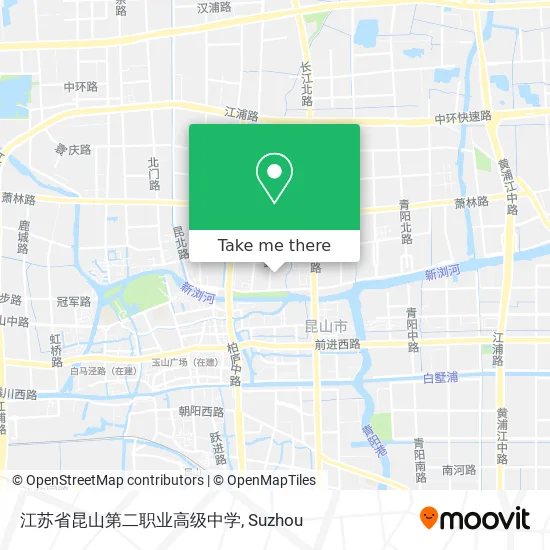 江苏省昆山第二职业高级中学 map
