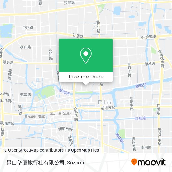 昆山华厦旅行社有限公司 map