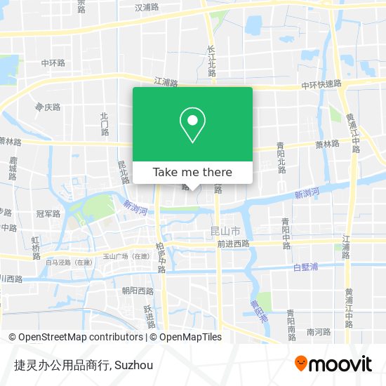 捷灵办公用品商行 map