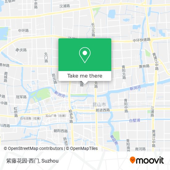 紫藤花园-西门 map