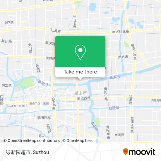 绿新园超市 map