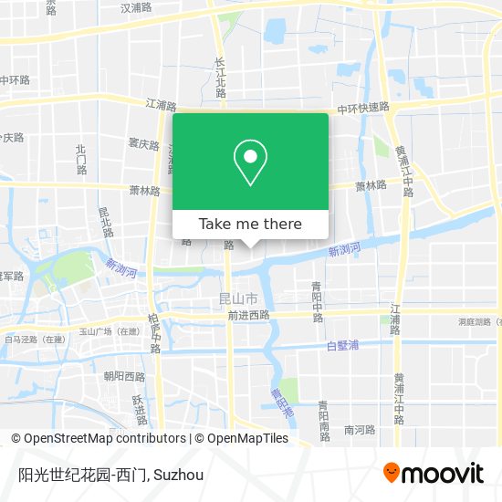 阳光世纪花园-西门 map