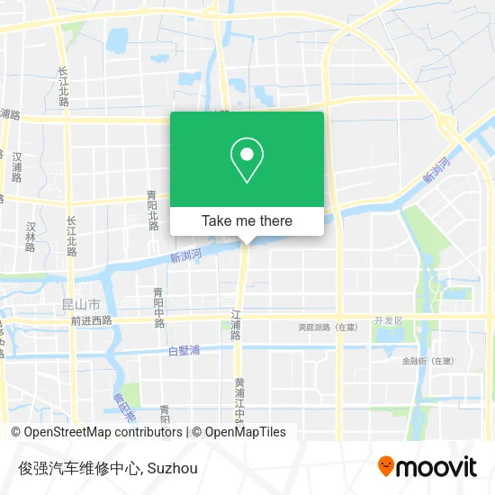 俊强汽车维修中心 map