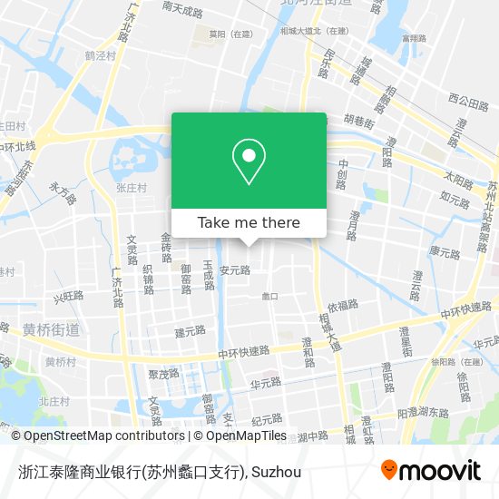 浙江泰隆商业银行(苏州蠡口支行) map