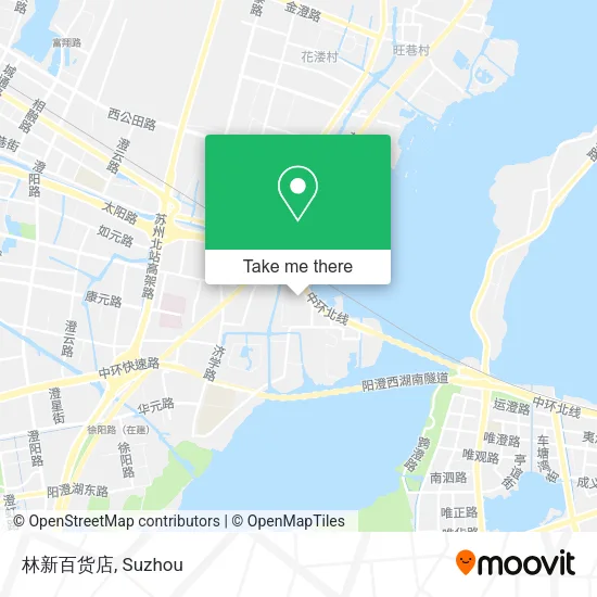 林新百货店 map