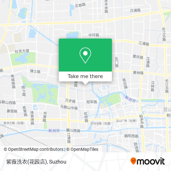 紫薇洗衣(花园店) map