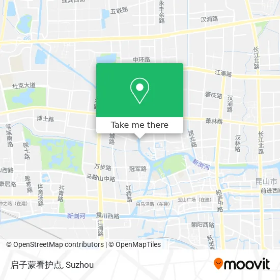 启子蒙看护点 map
