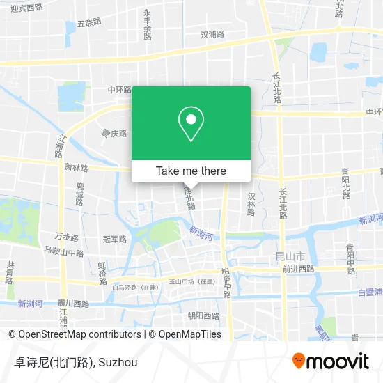 卓诗尼(北门路) map
