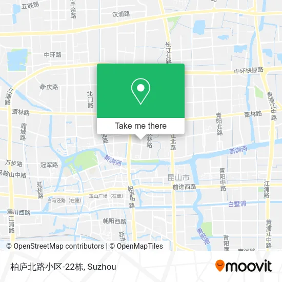 柏庐北路小区-22栋 map