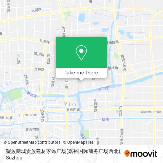 望族商城贵族建材家饰广场(嘉裕国际商务广场西北) map