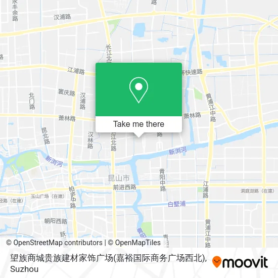 望族商城贵族建材家饰广场(嘉裕国际商务广场西北) map