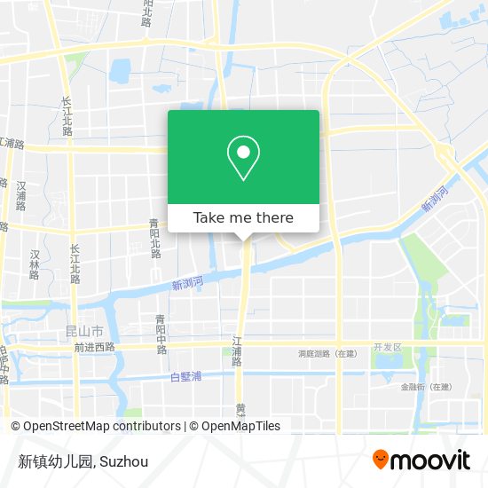 新镇幼儿园 map