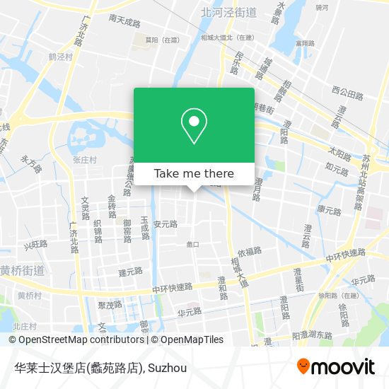 华莱士汉堡店(蠡苑路店) map