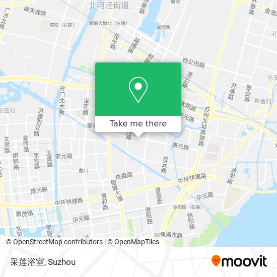 采莲浴室 map