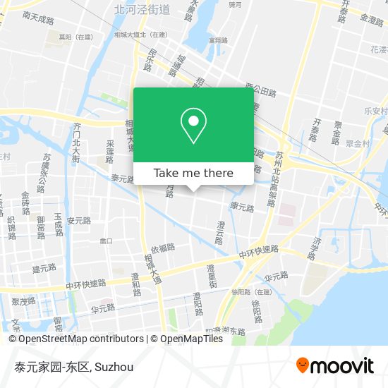 泰元家园-东区 map