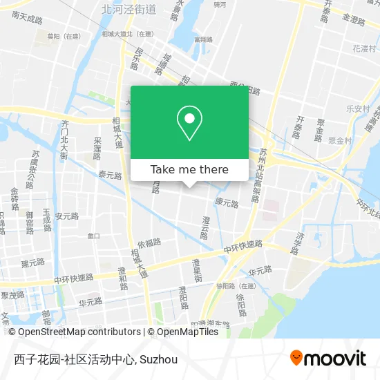 西子花园-社区活动中心 map