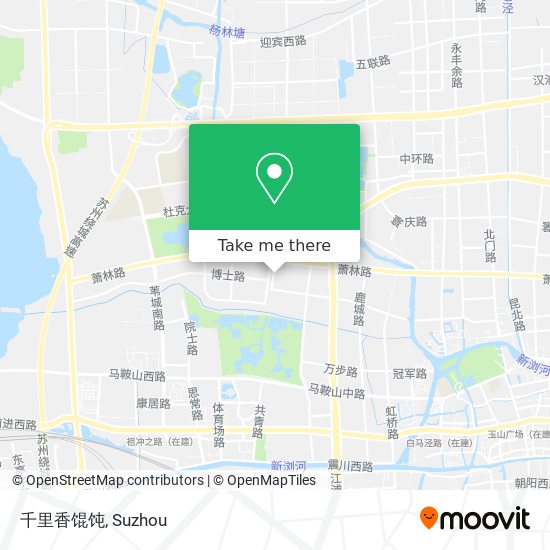 千里香馄饨 map