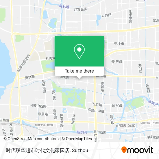 时代联华超市时代文化家园店 map