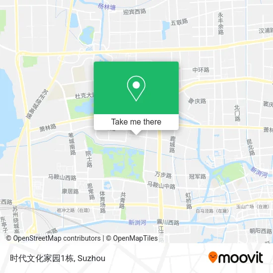 时代文化家园1栋 map