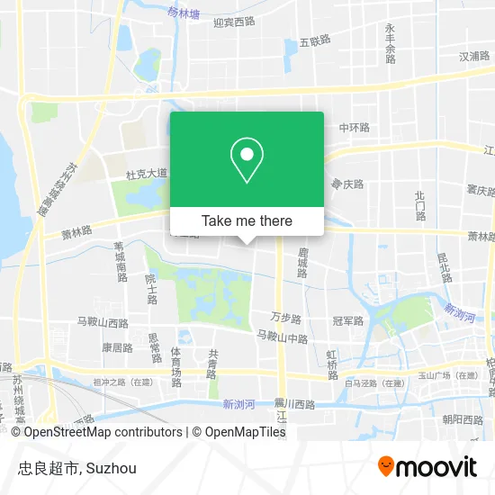 忠良超市 map