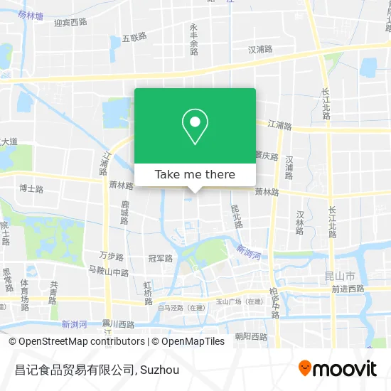 昌记食品贸易有限公司 map