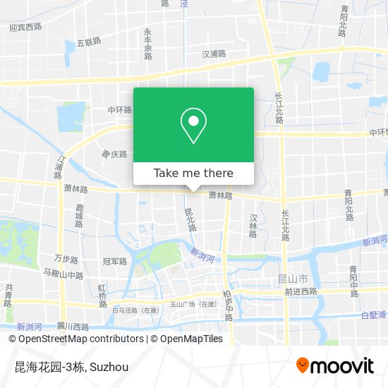 昆海花园-3栋 map
