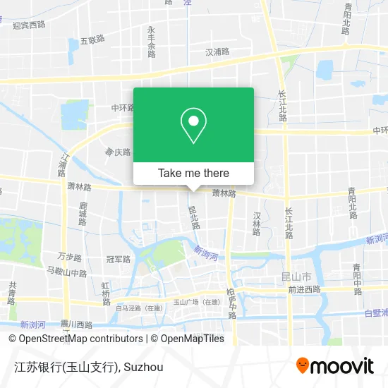 江苏银行(玉山支行) map