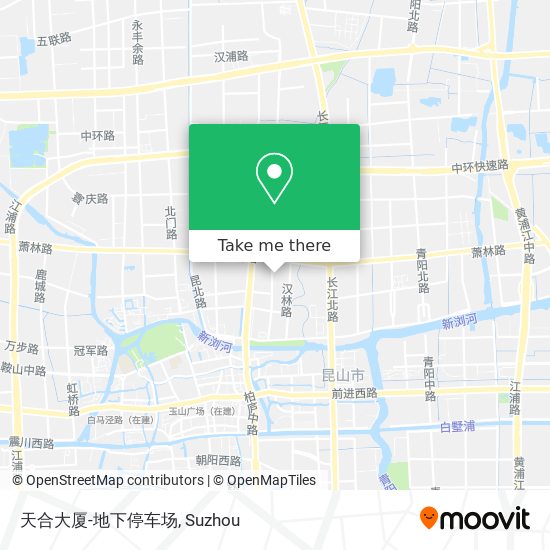 天合大厦-地下停车场 map