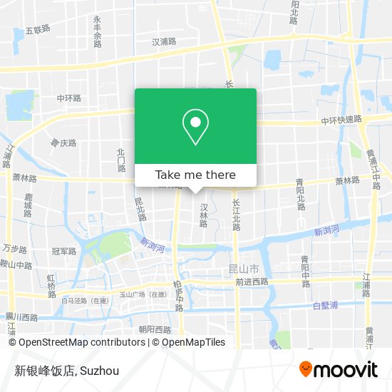 新银峰饭店 map