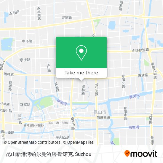 昆山新港湾铂尔曼酒店-斯诺克 map