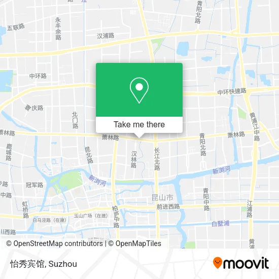 怡秀宾馆 map
