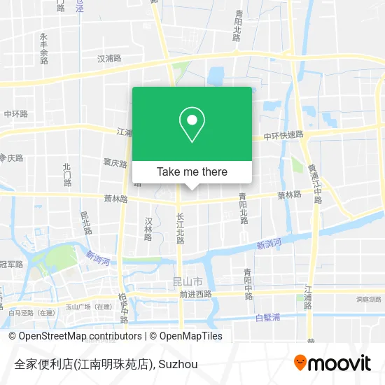 全家便利店(江南明珠苑店) map