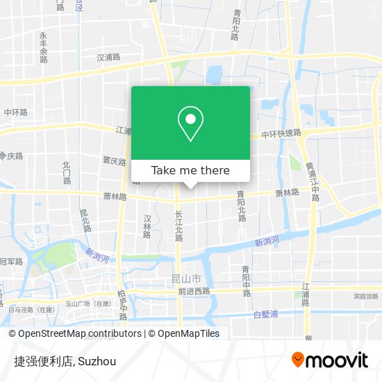 捷强便利店 map