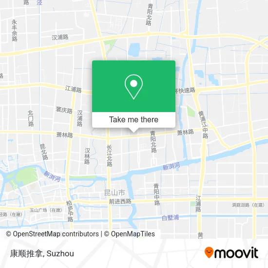 康顺推拿 map