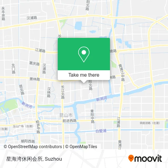 星海湾休闲会所 map