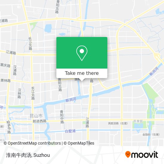淮南牛肉汤 map